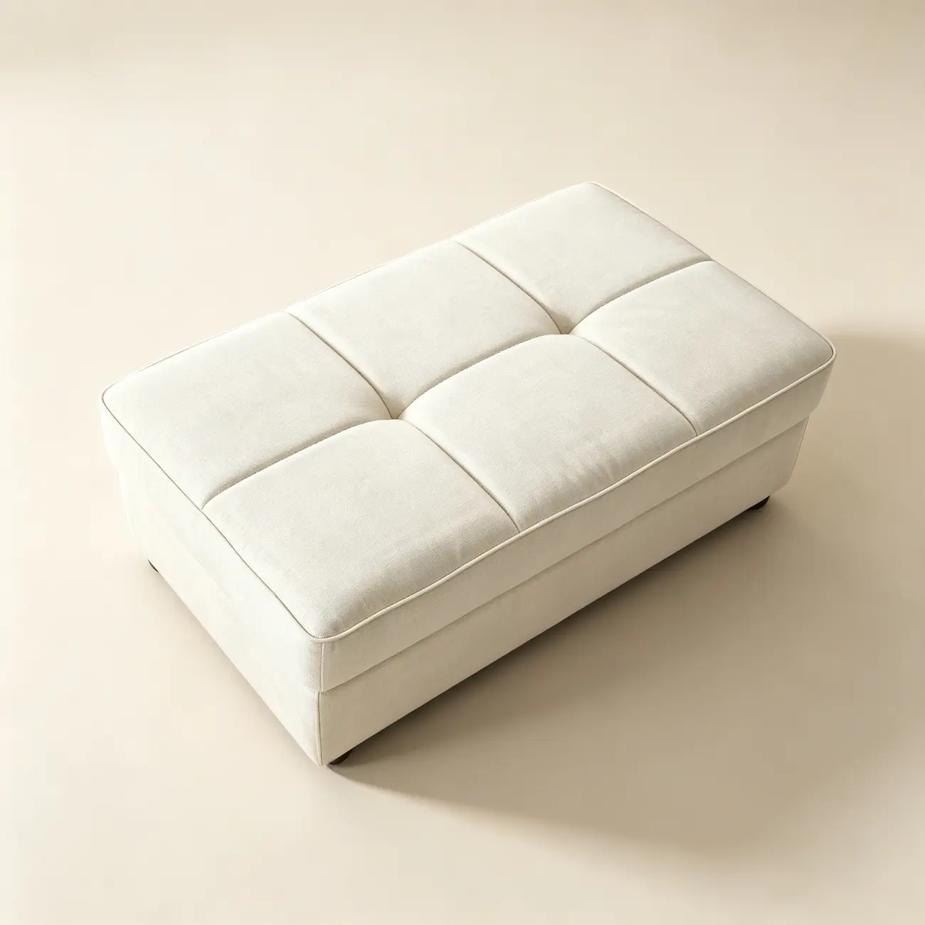Beige Convertible Upholstered Sofa Bed With Adjustable Chaise Image - 23 | homeyfad