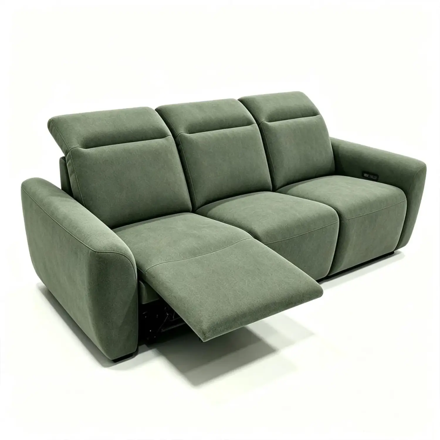 Modern Hovena Power Reclining Sofa with Adjustable Headrests Image - 13 | homeyfad