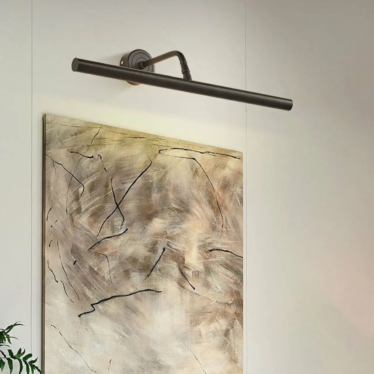 Modern Black Metal LED Bathroom Vanity Light Tube Shade - HomeyFad