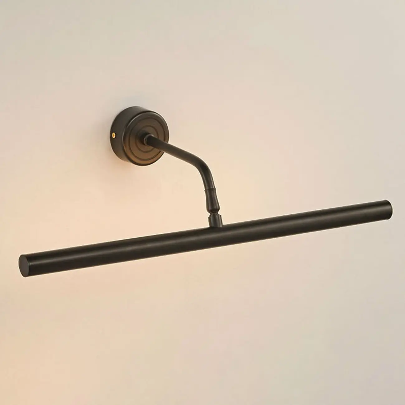 Modern Black Metal LED Bathroom Vanity Light Tube Shade | homeyfad