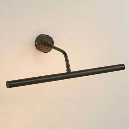 Modern Black Metal LED Bathroom Vanity Light Tube Shade