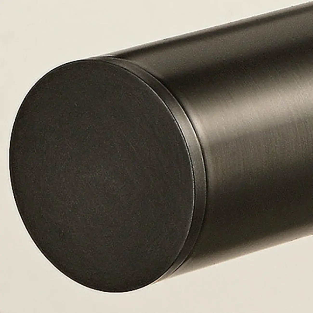 Modern Black Metal LED Bathroom Vanity Light Tube Shade | homeyfad