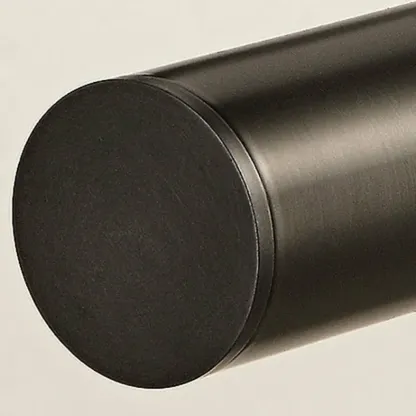 Modern Black Metal LED Bathroom Vanity Light Tube Shade