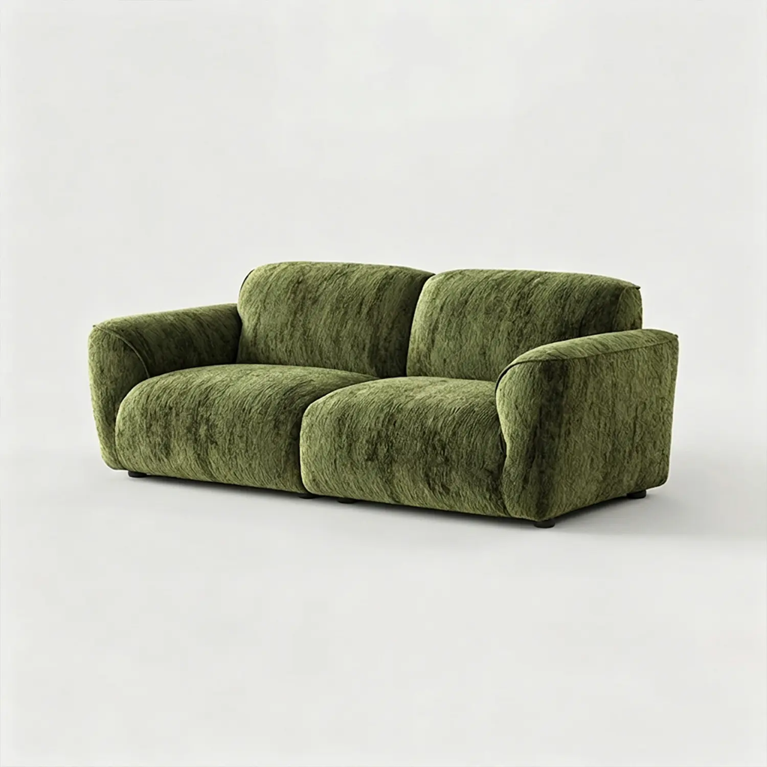 Modern Chenille Extra-Deep Sofa with Adjustable Backrest Image - 23 | homeyfad