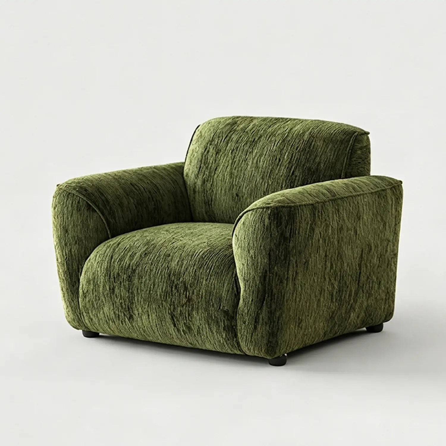 Modern Chenille Extra-Deep Sofa with Adjustable Backrest Image - 22 | homeyfad
