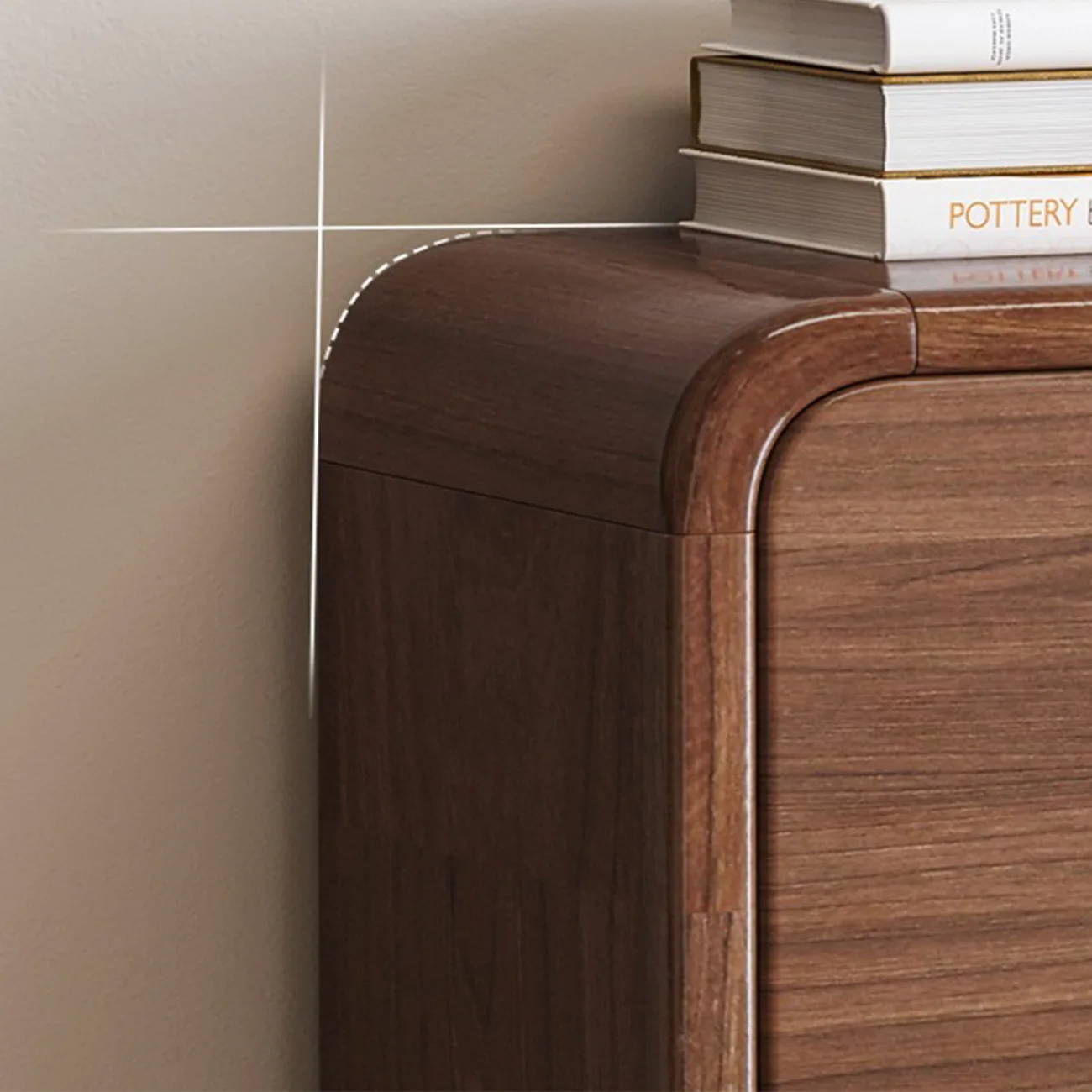 Traditional Hidden Adjustable 3 Tiers Wooden Shoe Cabinet Image - 6 | homeyfad