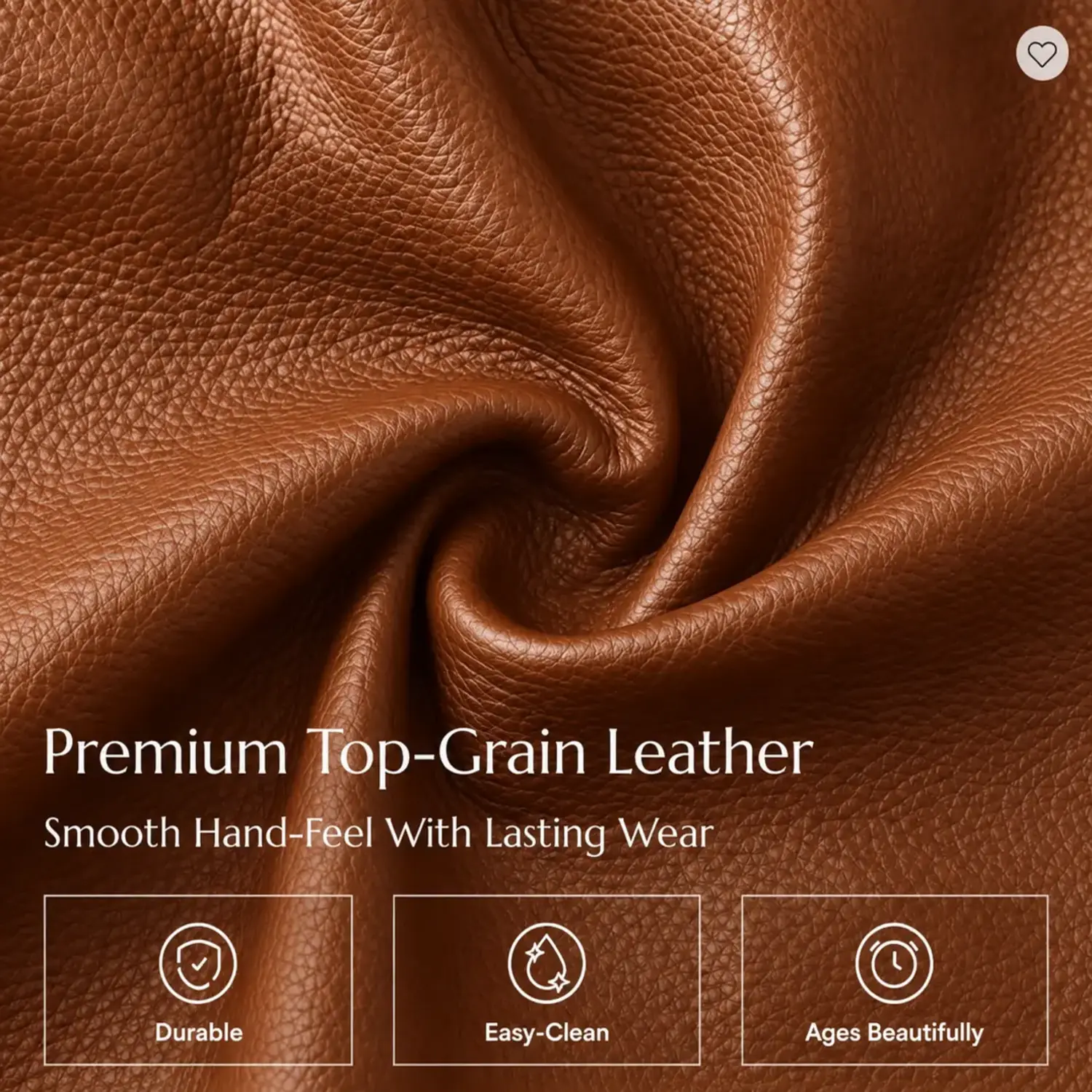 Comtemporary Genuine Leather Accent Chair with Stainless Steel Legs Image - 11 | homeyfad