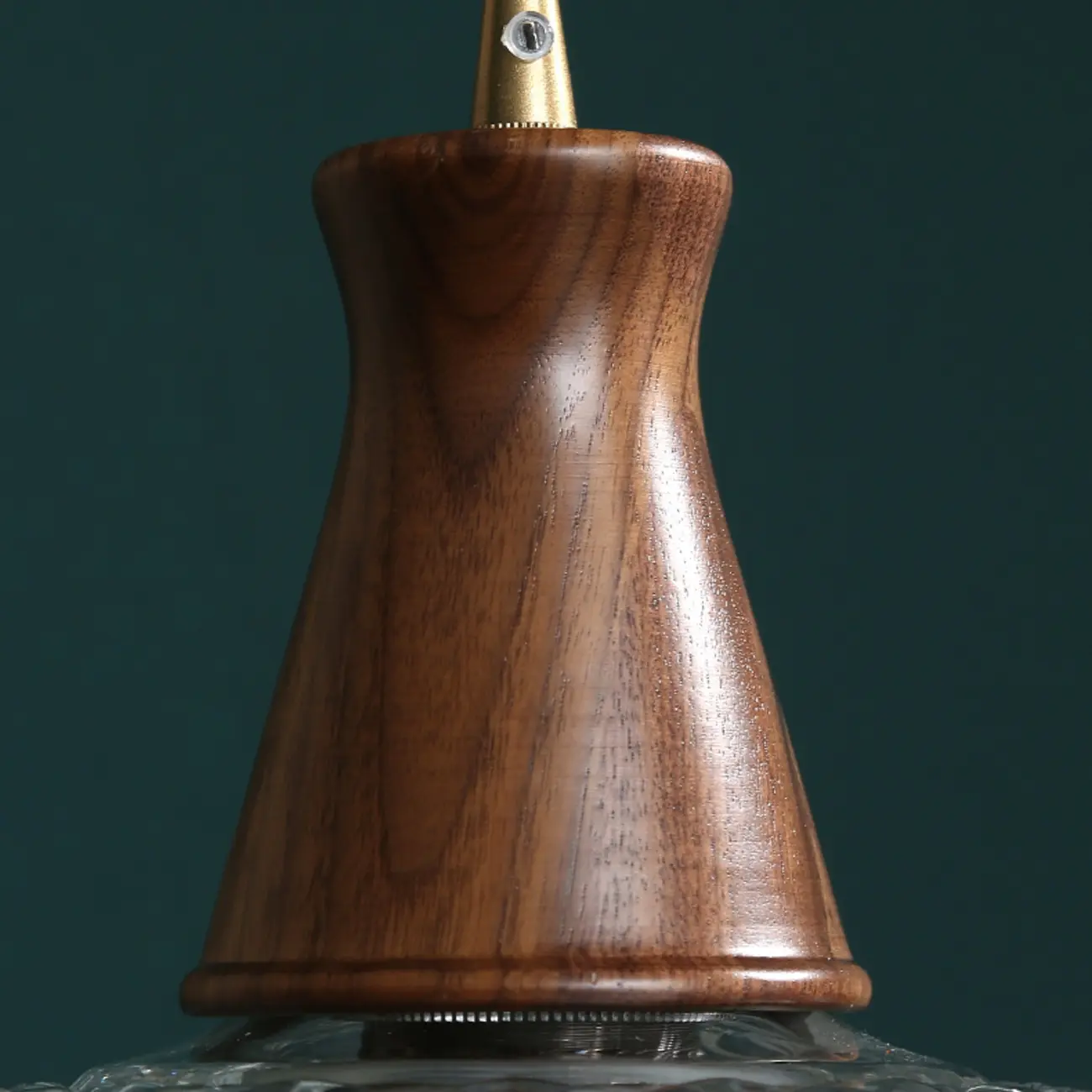 Adjustable Glass and Wood Kitchen Pendant Light for Living Room  Image - 9 | homeyfad