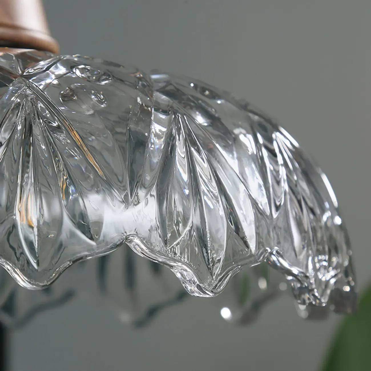 Adjustable Glass and Wood Kitchen Pendant Light for Living Room  Image - 11