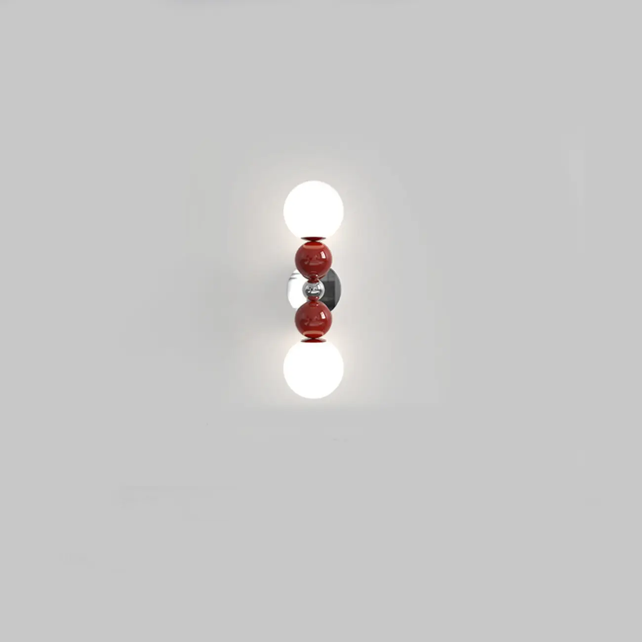 Art Deco Metal Wall Light with Acrylic Shade Image - 4 | homeyfad