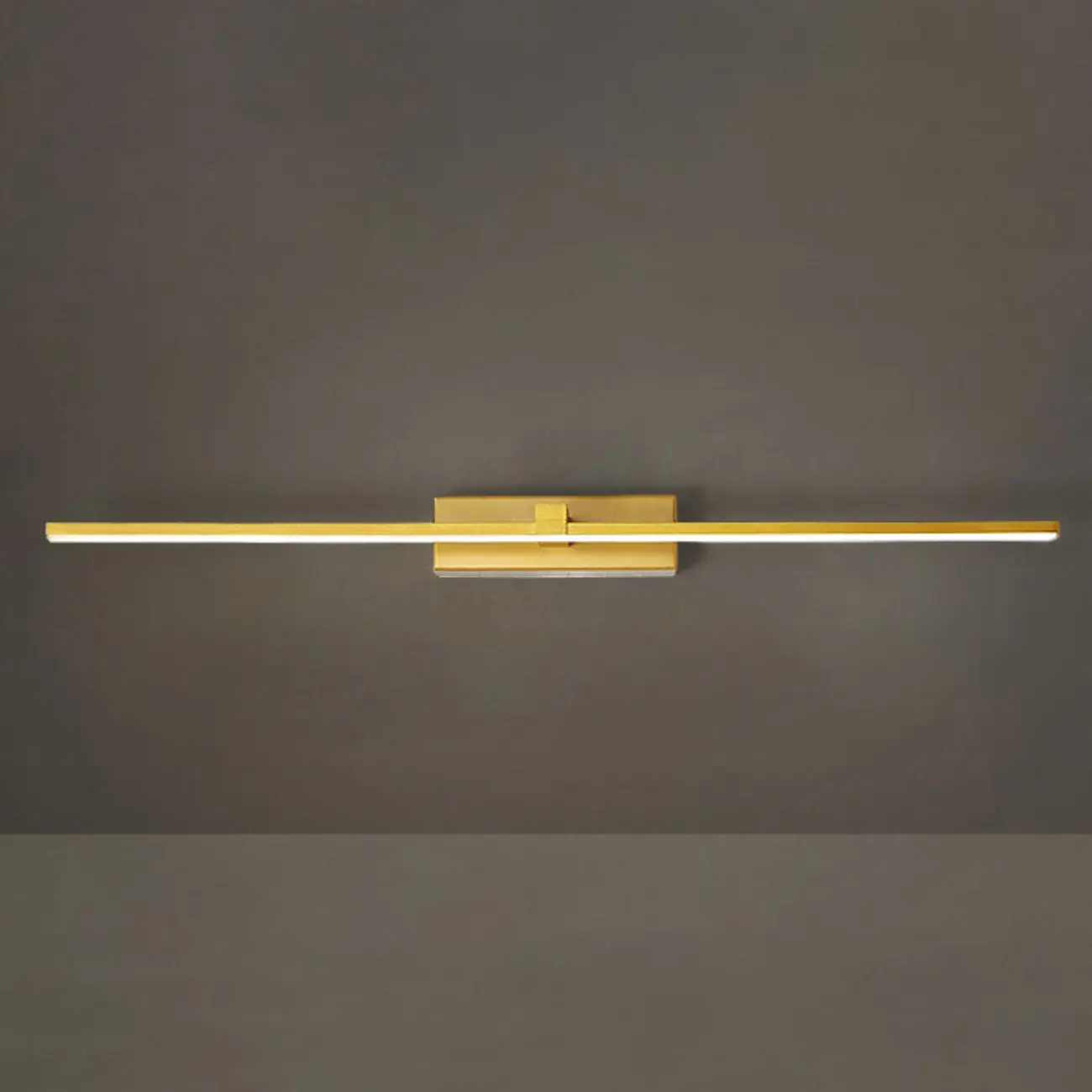 Modern Metal Linear LED Vanity Light with Third Gear Dimming Image - 7 | homeyfad