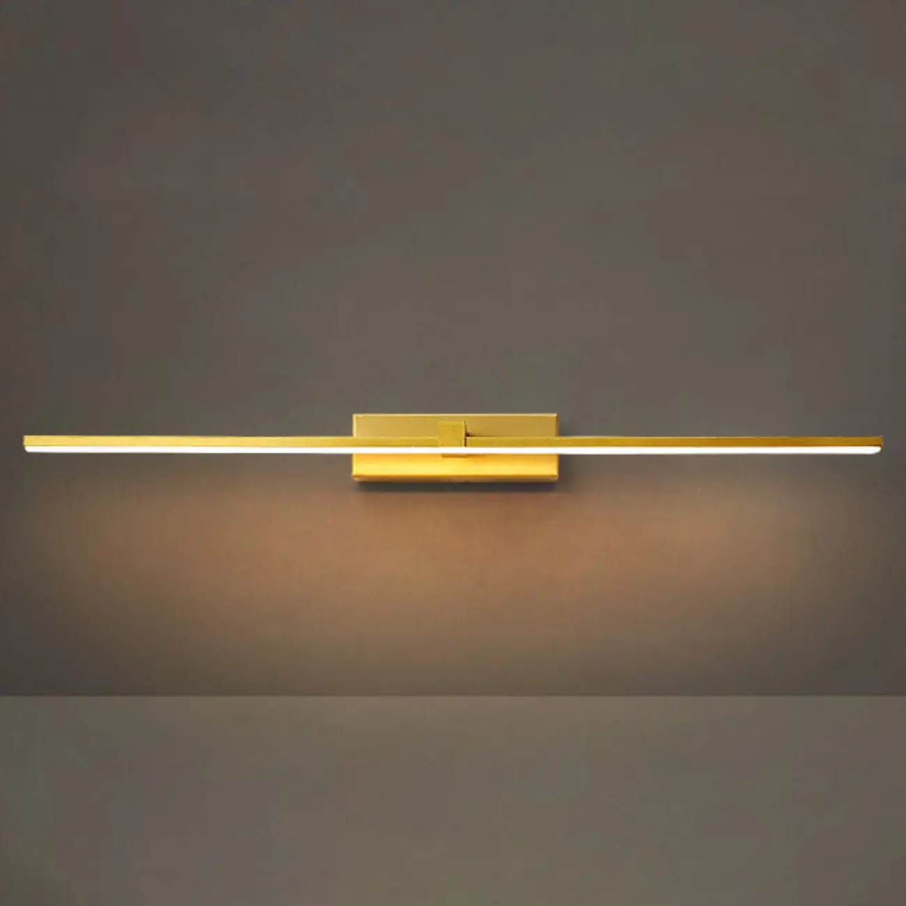 Modern Metal Linear LED Vanity Light with Third Gear Dimming Image - 9 | homeyfad