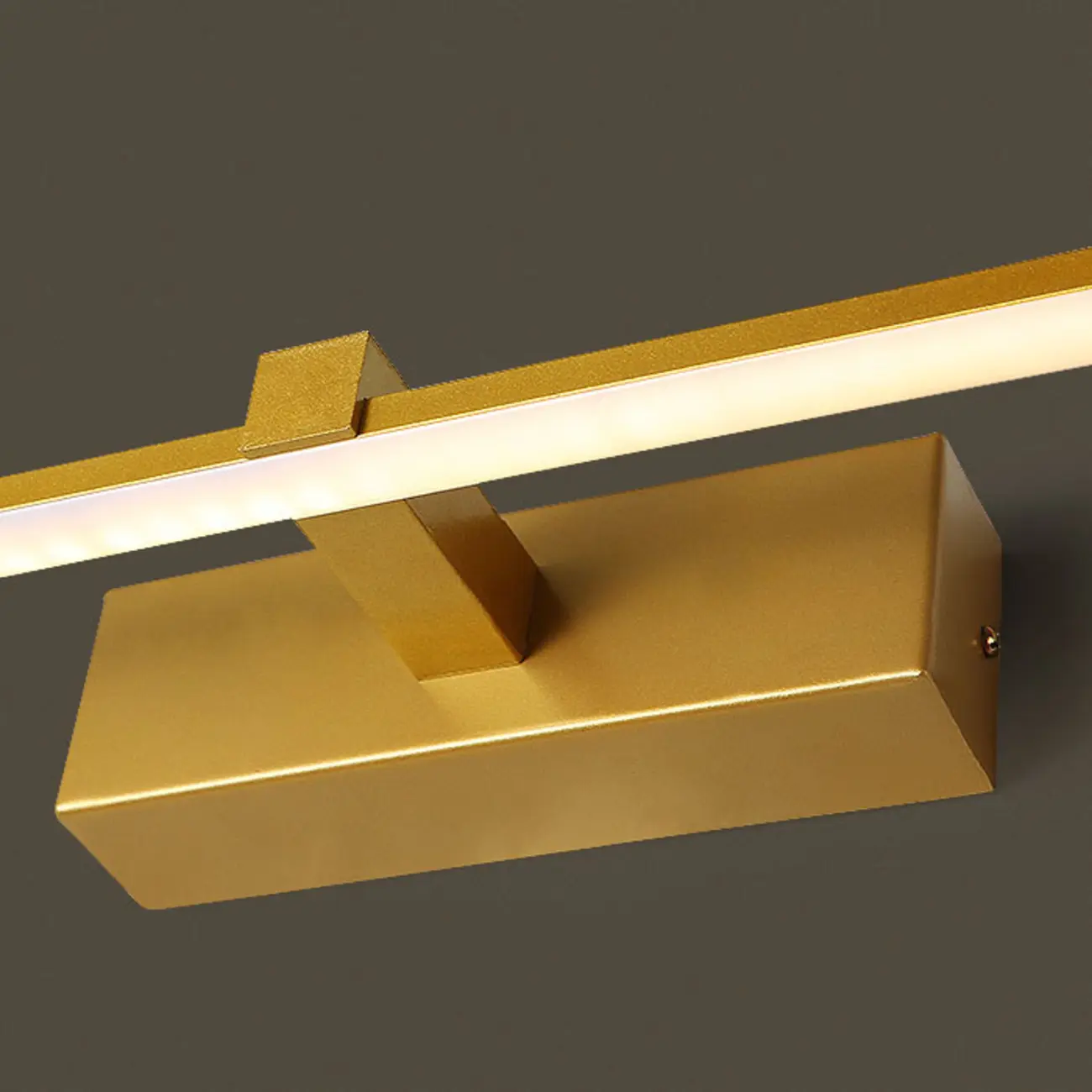 Modern Metal Linear LED Vanity Light with Third Gear Dimming Image - 12 | homeyfad