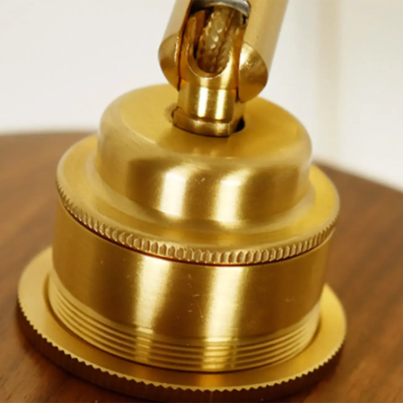 Modern Minimalist Wood Alloy Wall Sconce for Living Room