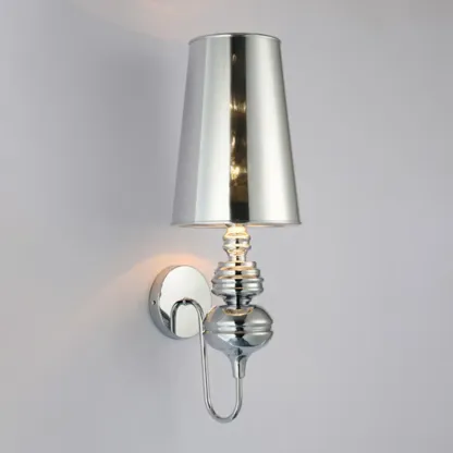 Modern Metal Cylinder Shade Wall Sconce Image - 3