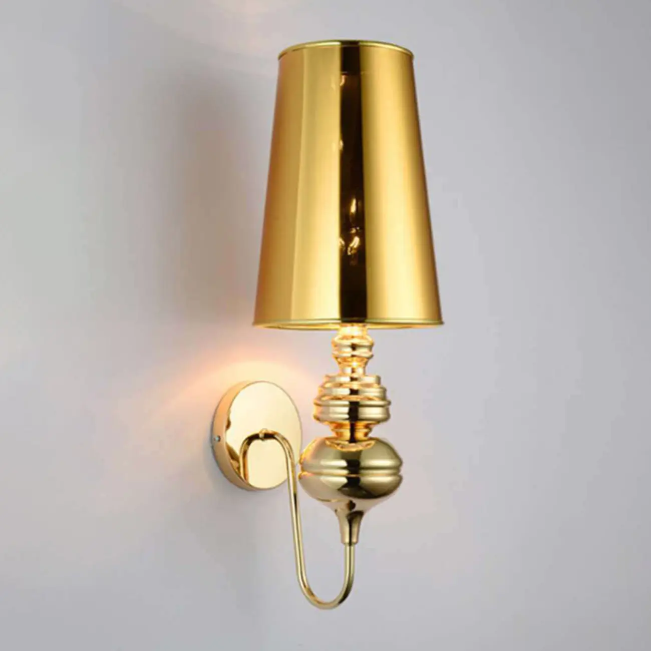 Modern Metal Cylinder Shade Wall Sconce Image - 7 | homeyfad