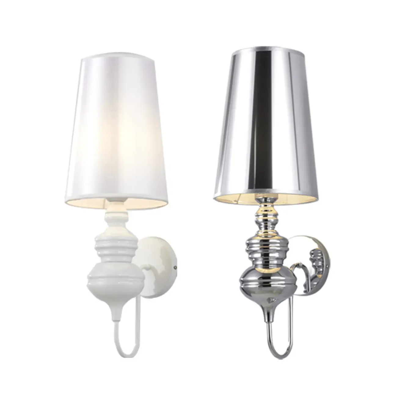 Modern Metal Cylinder Shade Wall Sconce Image - 9