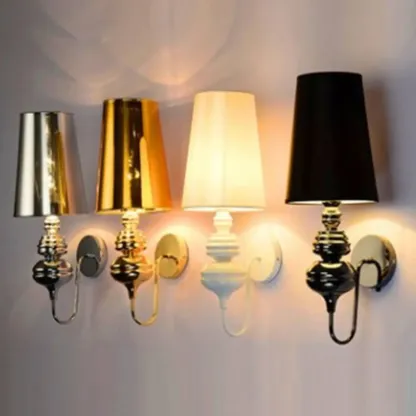 Modern Metal Cylinder Shade Wall Sconce Image - 11