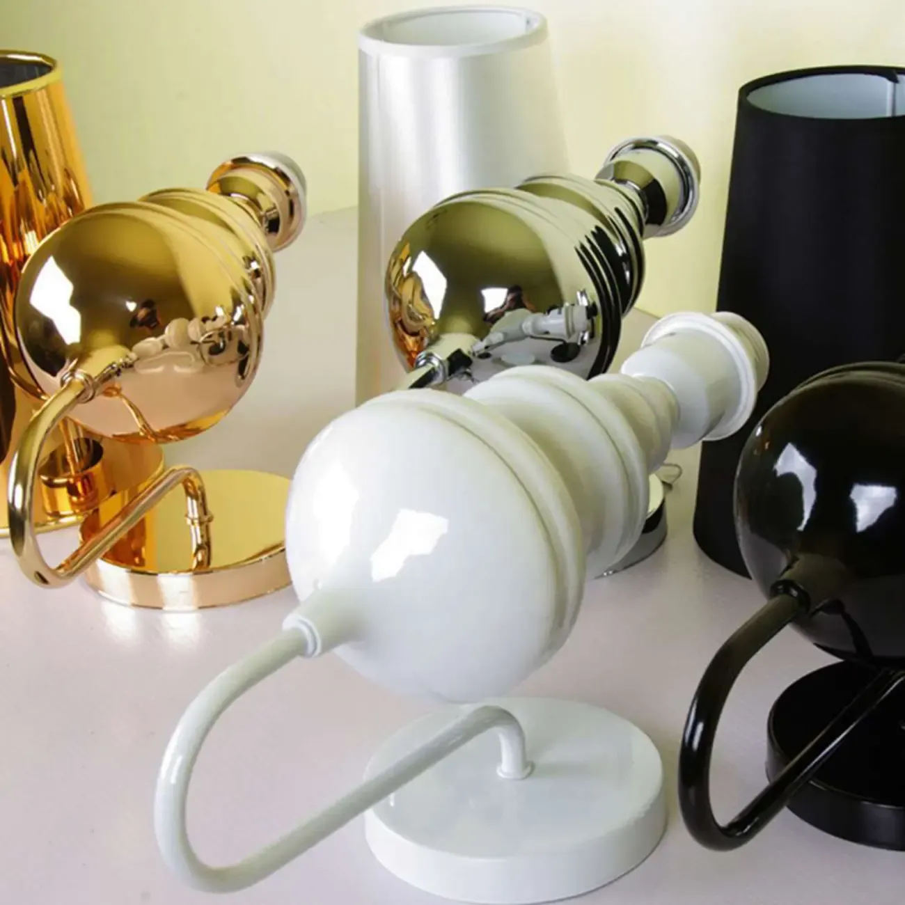 Modern Metal Cylinder Shade Wall Sconce Image - 18