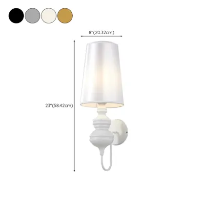 Modern Metal Cylinder Shade Wall Sconce Image - 21
