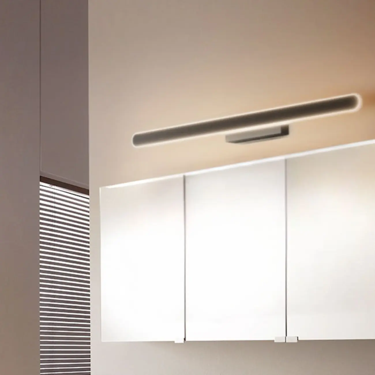 Minimalist Rectangular LED Vanity Light for Bathroom Image - 1 | homeyfad