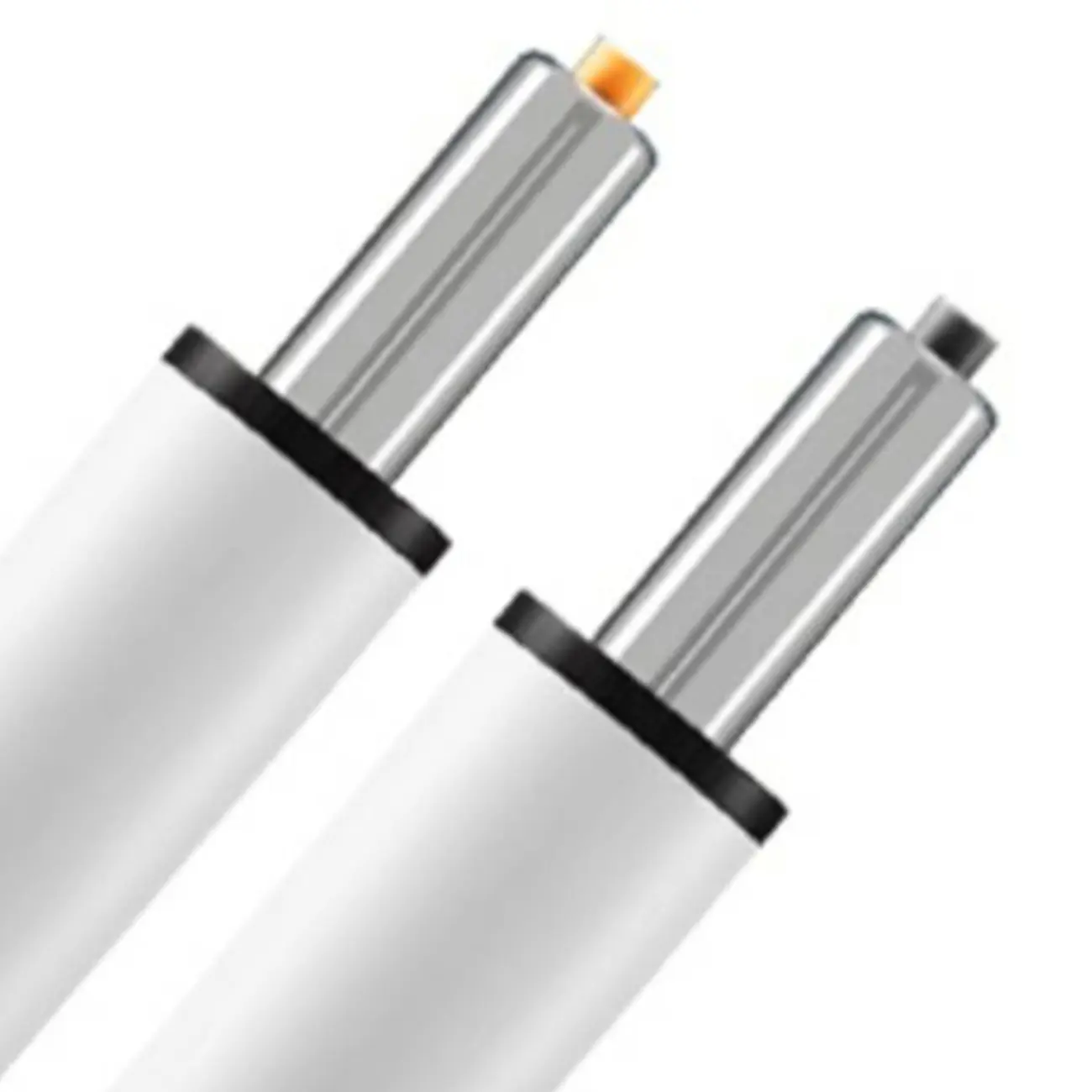 Modern Grey White Leather Adjustable Swivel Office Chair Image - 13 | homeyfad