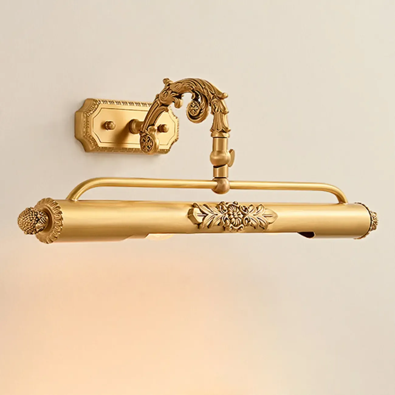 Modern Gold Tube Vanity Light Glam Vintage for Bathroom