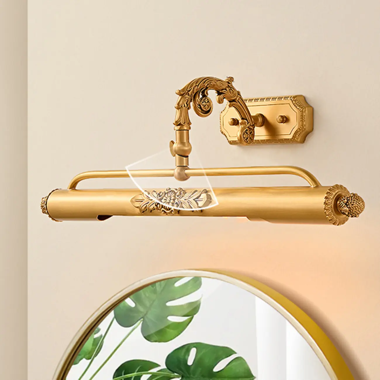Modern Gold Tube Vanity Light Glam Vintage for Bathroom | homeyfad
