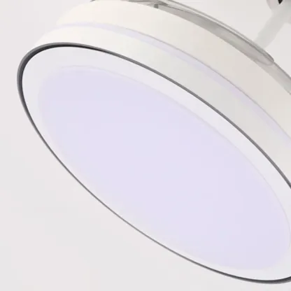 Modern LED Ceiling Fan with Clear Plastic Blades Image - 19