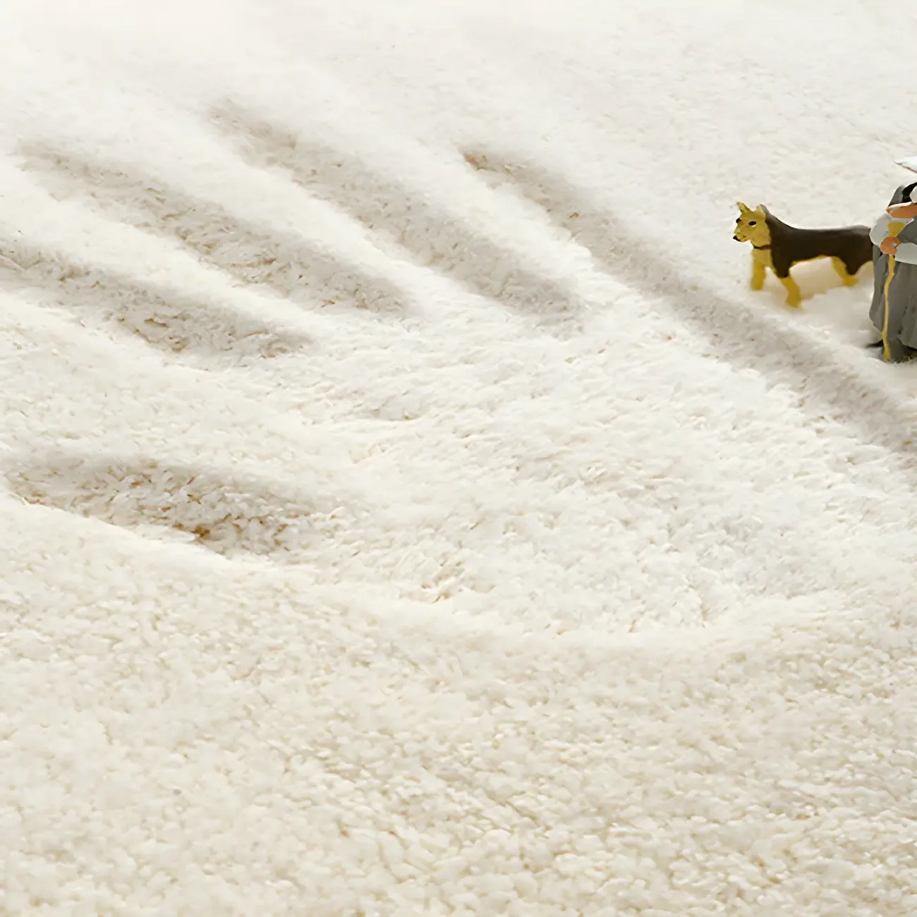 Christmas Cartoon Teacup-Shaped Area Rug Image - 6