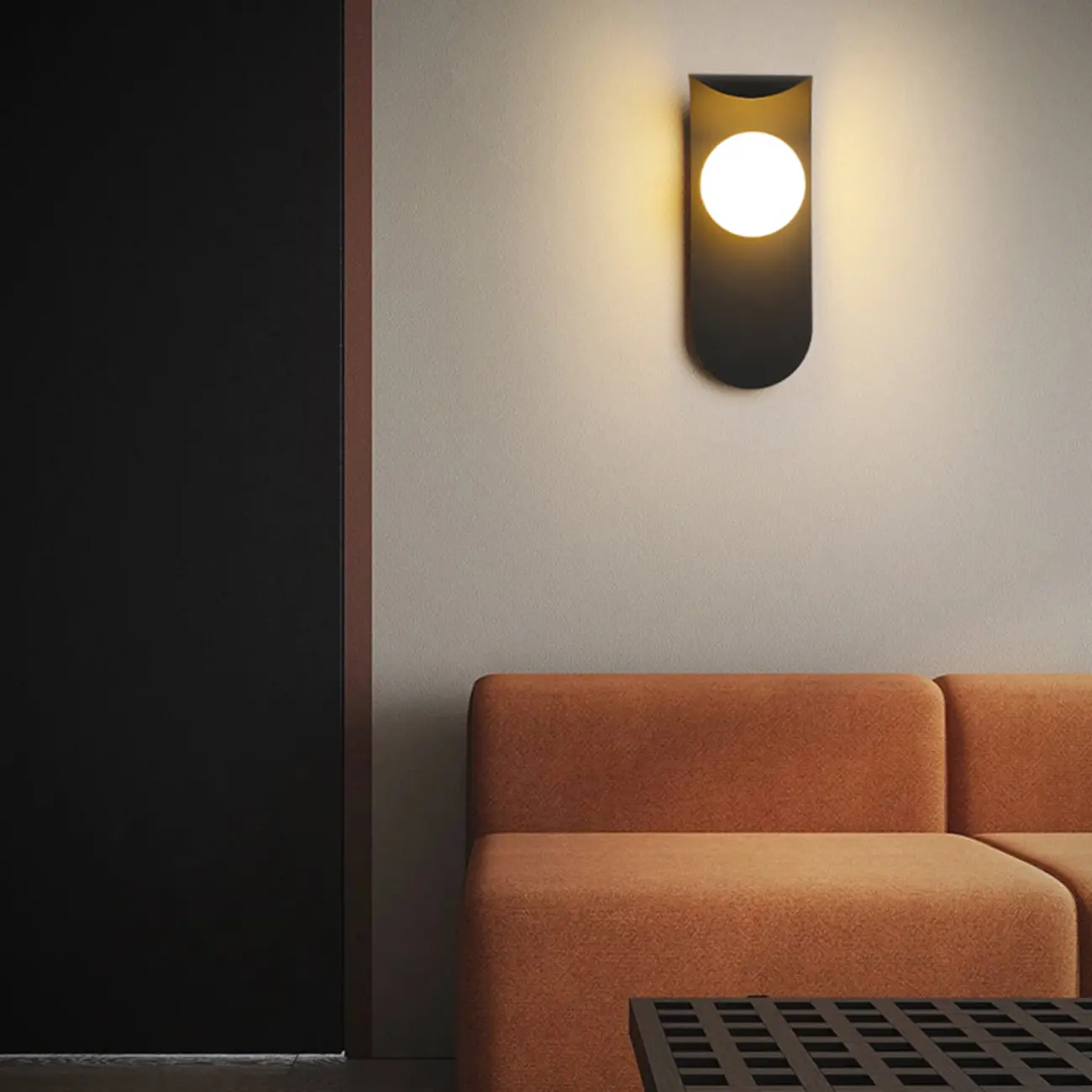 Minimalist Metal Wall Light with LED for Bedrooms Image - 17 | homeyfad