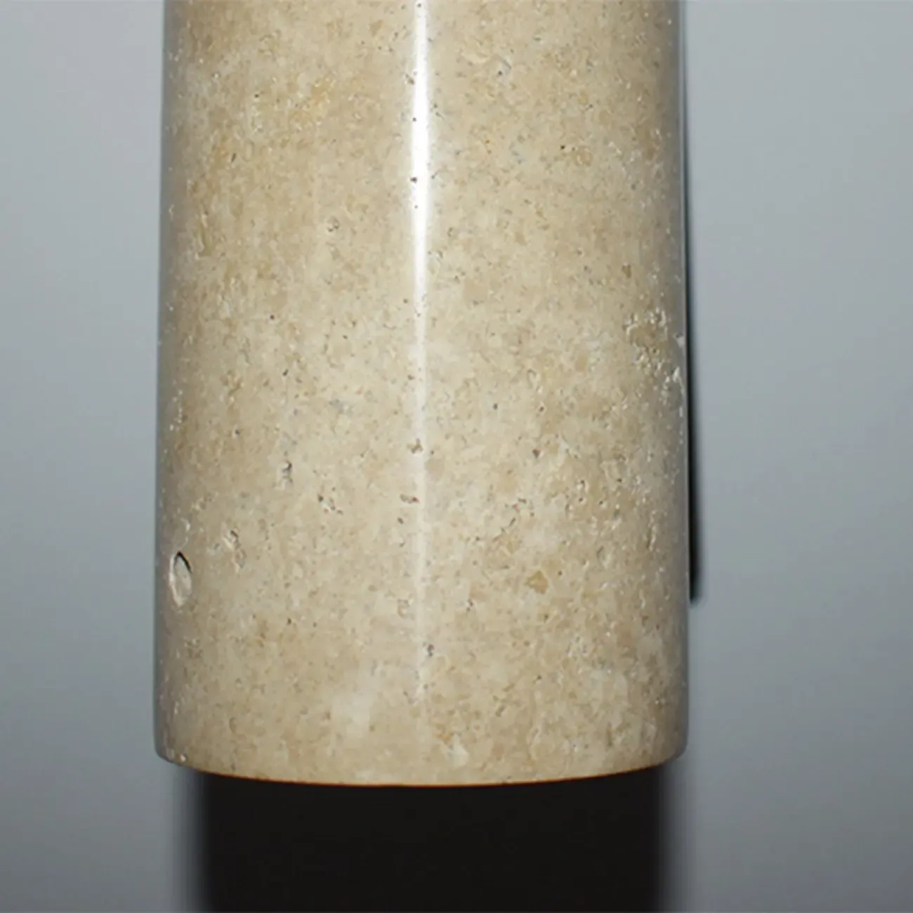 Minimalist Beige Stone Geometric Adjustable Wall Sconce Image - 16