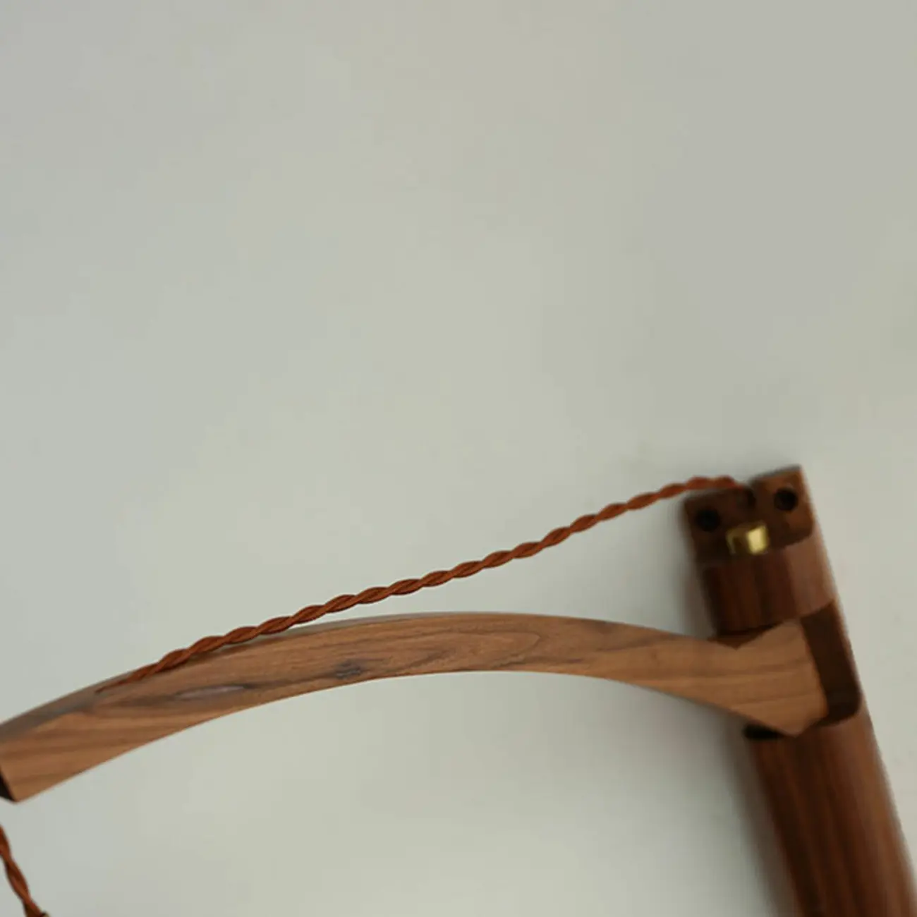 Vintage Ceramic Shade Wall Light, Wood Bracket, Indoor Use Image - 12 | homeyfad