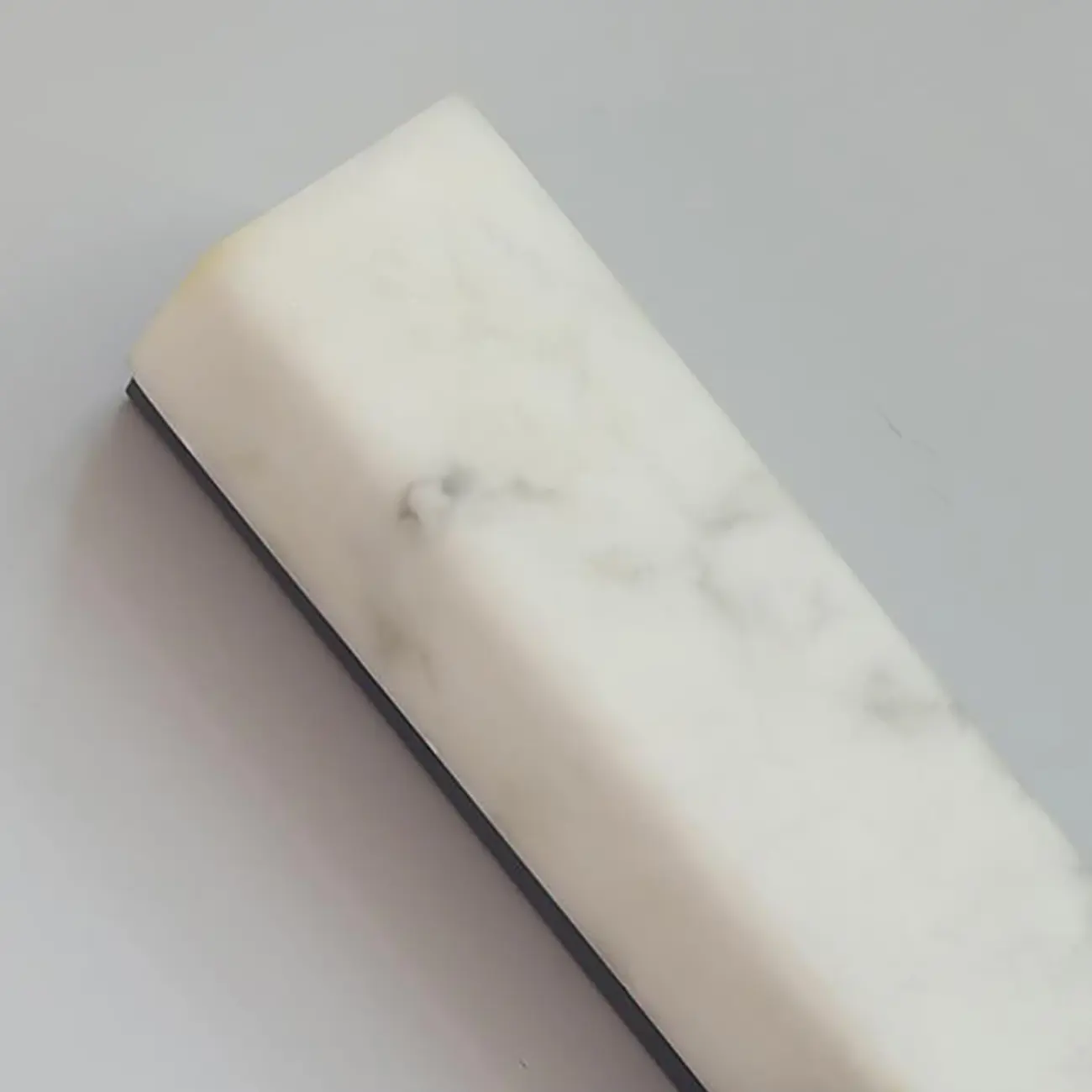 Modern White Stone Metal Wall Sconce Warm Light LED Image - 7 | homeyfad