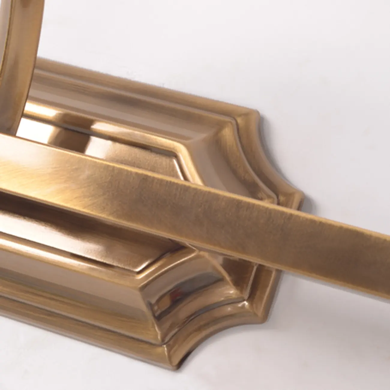 Modern Classic Gold Bell Glass Bathroom Vanity Light | homeyfad