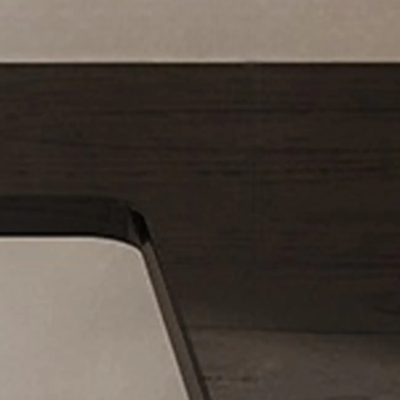 Elegant L-Shape Black Wooden Writing Desk for Home Office Image - 9