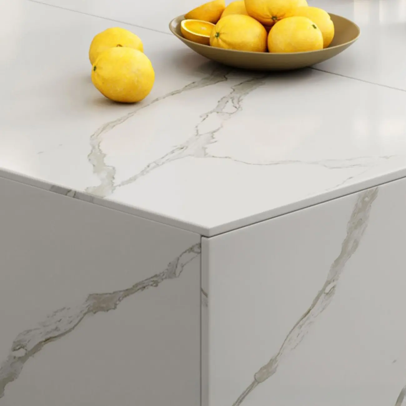 Contemporary Stone TV Stand with Fireplace & Drawers for Home Image - 11 | homeyfad