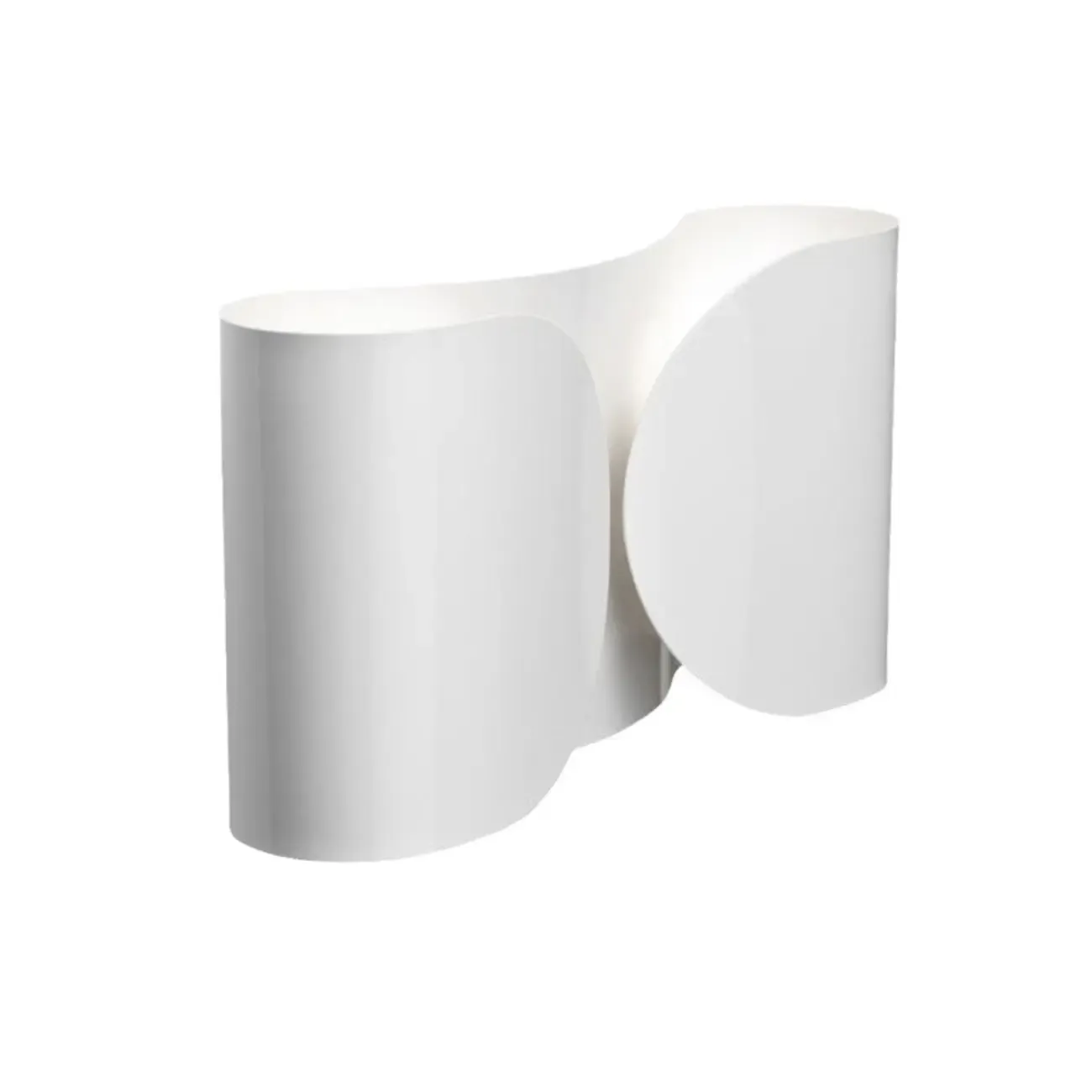Contemporary Metal 2-Light Curved Wall Sconce Image - 19