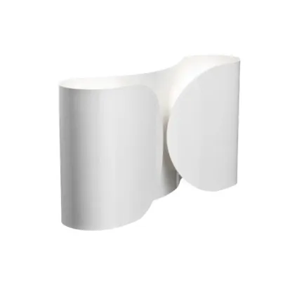 Contemporary Metal 2-Light Curved Wall Sconce Image - 19