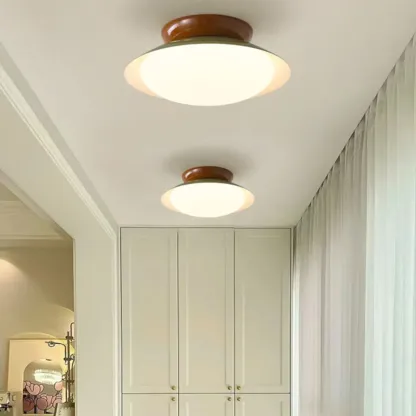 Modern LED Semi Flush Ceiling Light for Living Room Image - 15