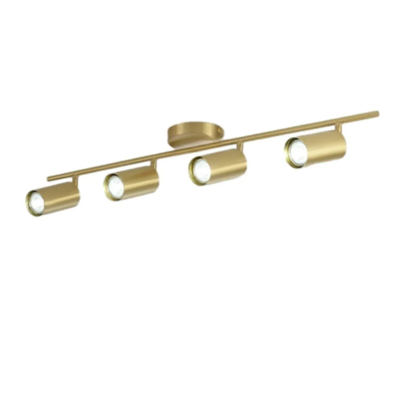 Modern Brass Adjustable Track Lighting | homeyfad