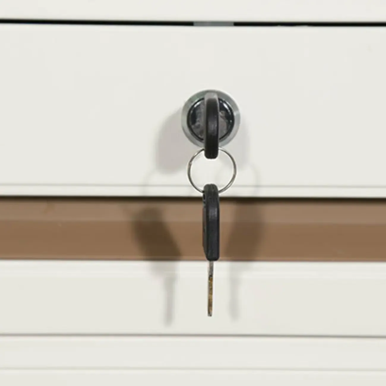 Modern Steel Vertical Filing Cabinet with Key Lock for Office Image - 14