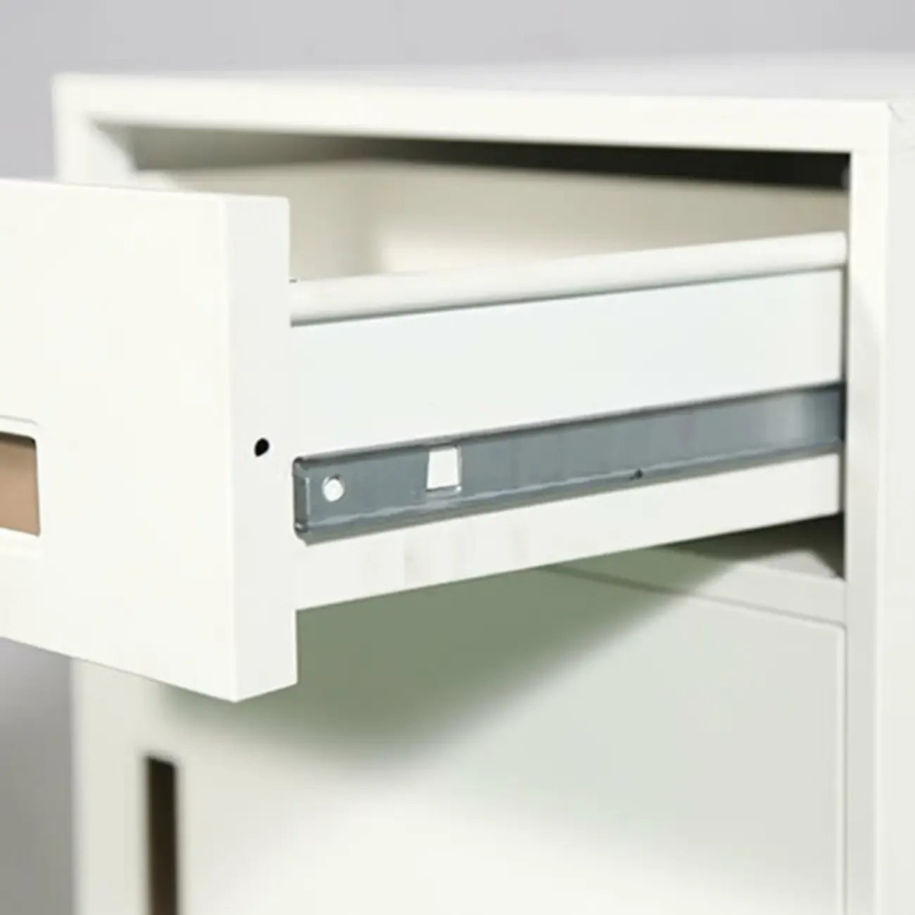 Modern Steel Vertical Filing Cabinet with Key Lock for Office Image - 17