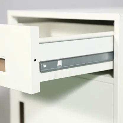 Modern Steel Vertical Filing Cabinet with Key Lock for Office Image - 17