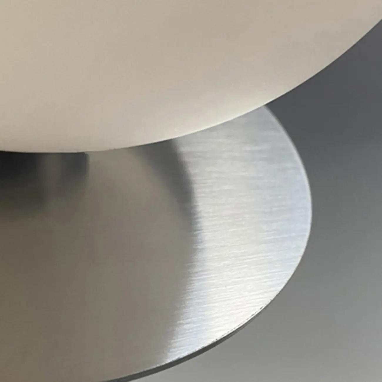 Modern Frosted Glass White Globe Round Wall Sconce Image - 11 | homeyfad