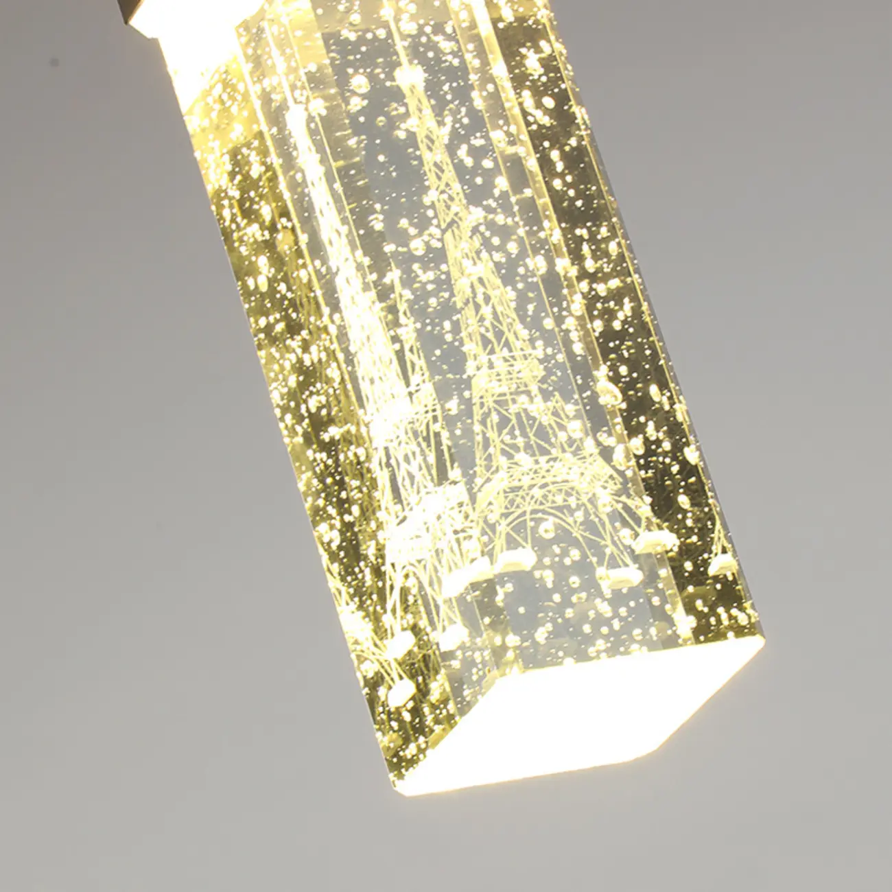 Modern Clear Crystal Dimming Pendant Light for Kitchen Image - 20 | homeyfad