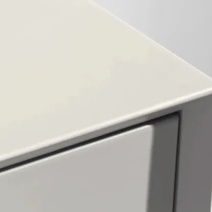 Wood Drop-Front Shoe Storage Cabinet for Small Space Image - 11