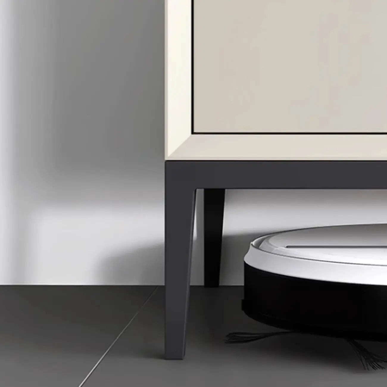 Wood Drop-Front Shoe Storage Cabinet for Small Space Image - 15 | homeyfad