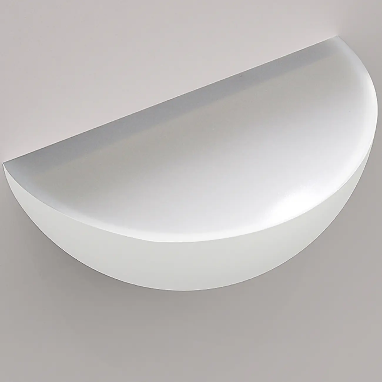 Modern Minimalist 	Gypsum Wall Sconce with Half-Moon Shape  Image - 11 | homeyfad