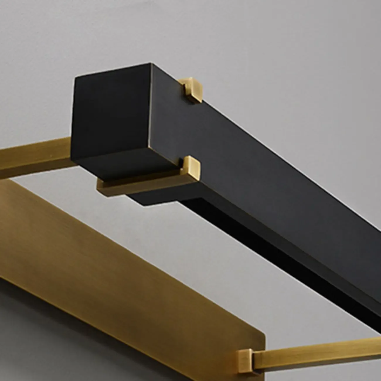 Modern Tube Vanity Light with Gold Finish for Bathroom Image - 7